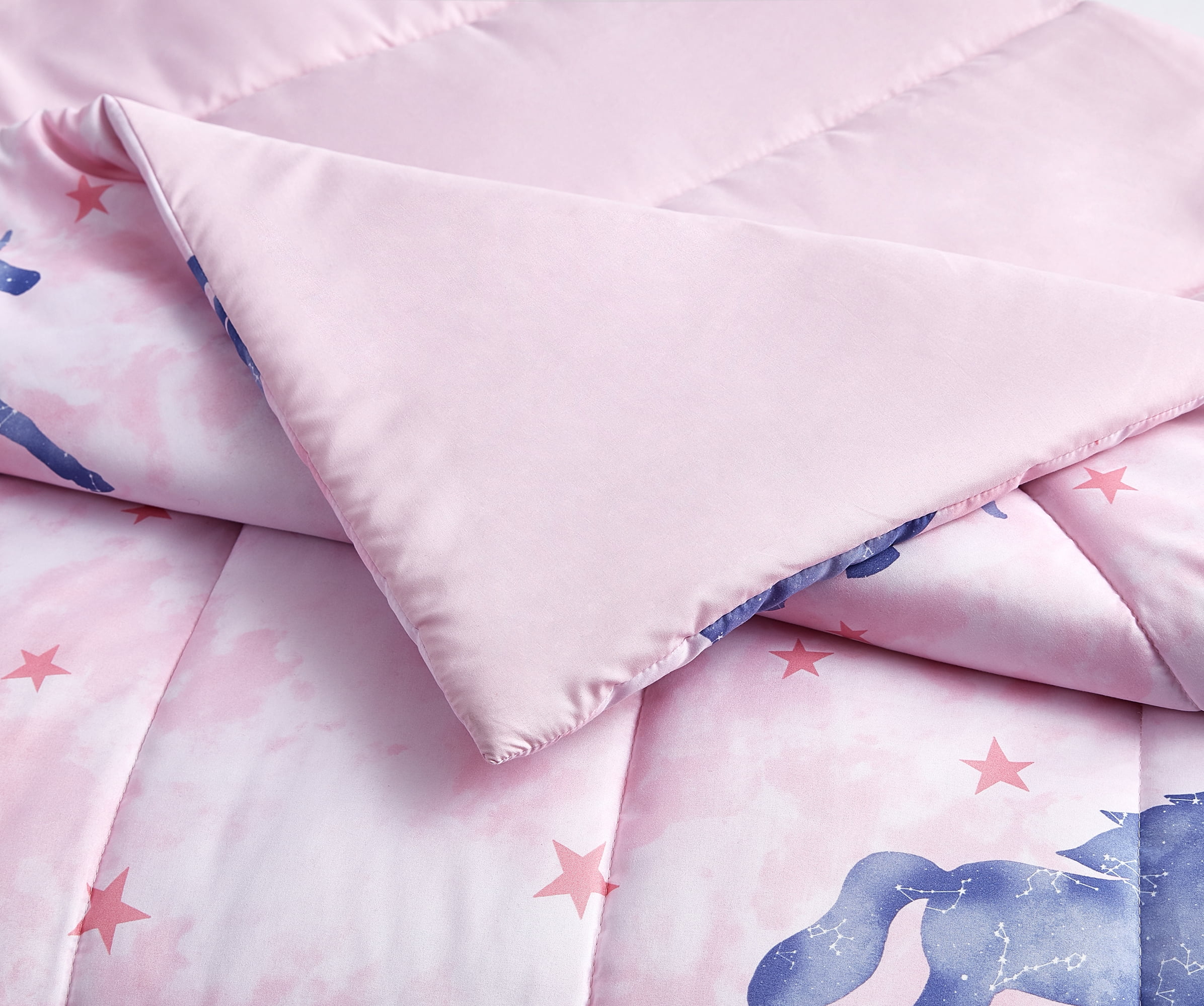 Your Zone Kids Unicorn Magic Twin Bed-in-a-Bag Bedding Set, 5 Pieces