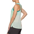 thumbnail image 2 of Playera Asics Mujer Race Sleeveless Verde Running 2012A787301, 2 of 6