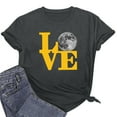 thumbnail image 6 of Penkiiy Muslim Ramadan T Shirts for Women Moon Shirt Mystical Graphic Tee Top M Dark Gray, 6 of 6