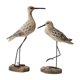 thumbnail image 2 of 2 Figuras de Animales Marinos, Escultura Rústica de Aves Marinas, Adornos de Mesa Realistas Marrón, 2 of 9