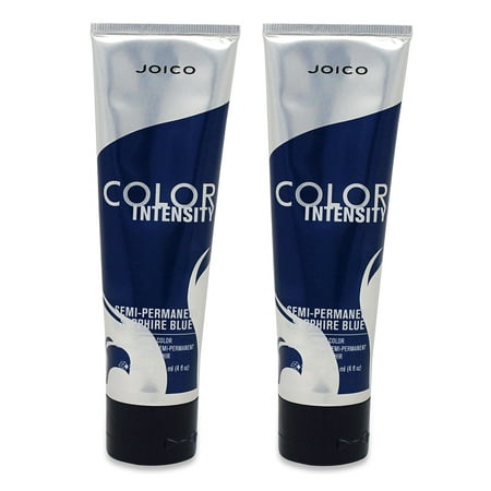 Joico Vero K-Pak Intensity Semi Permanent Hair Color, Sapphire Blue 4 Oz 2 (Best Semi Permanent Blue Hair Color)
