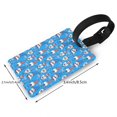 thumbnail image 4 of Daiia Gnomes in USA Durable Luggage Tags with Secure Strap Travel ID Tags Suitcase ID Tags Bag Identification Tags - Easy Identification for Men and Women, 4 of 8