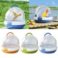 thumbnail image 2 of YIEMEEN Portable Clear Bird Parrots Transport Cage Window Ventilated Carriers Bag Breathable Bird Carriers Travel Bag, 2 of 14