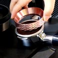thumbnail image 2 of Anillo dosificador magnético para evitar ensuciar, embudo dosificador de café expreso de aleación de aluminio, 2 of 5