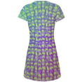 thumbnail image 2 of Choose your Weapon Wisely Pattern Video Games All Over Juniors Beach Cover-Up Dress Multi SM, 2 of 2