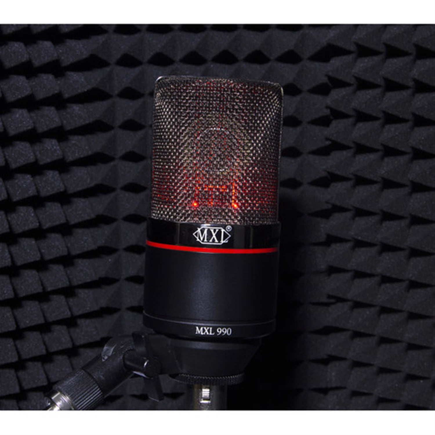 MXL 990 Blaze LED Large Diaphragm Cardioid Condenser Microphone