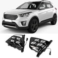 thumbnail image 4 of Daytime Running Light Led Daytime Light Car Drl Daytime Running Light For  Accessory For  Car 12V LED Daytime Running Light Lamp DRL Fits For  IX25 Creta 14-15, 4 of 8