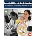 thumbnail image 2 of Household Electric Garlic Crusher, Cordless Mini Food Chopper with Rechargeable Battery, One-Touch Operation for Herbs and Vegetables, 2 of 7