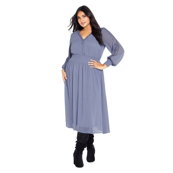 Avenue Women's Plus Size Elena Dress