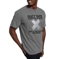 thumbnail image 4 of CafePress - Duct Tape Fix Stupid Muffle The Sound T Shirt - Mens Comfort Colors Shirt, 4 of 5