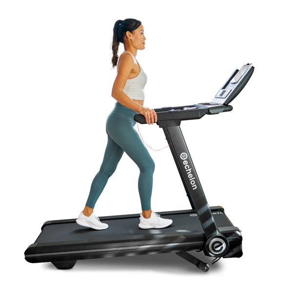 Echelon Stride-6 Auto-Fold Treadmill for Running and Walking, Compact Design