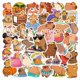 thumbnail image 1 of 10/30/50 Uds. Bonita pegatina de PVC de capibara, decoración estética para niños, álbum de recortes, cuaderno de bocetos, papelería coreana, suministros escolares, 1 of 5