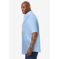 thumbnail image 3 of KingSize Men's Big & Tall Short-Sleeve Wrinkle-Free Everyday Oxford, 3 of 6