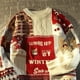 thumbnail image 4 of SIRI nuevo Otoño e Invierno Navidad lindo suéter Color diseño a juego manga larga Retro Harajuku moda pareja Jersey suelto, 4 of 5