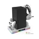 thumbnail image 4 of Base con ventilador y soporte de carga para Xbox Series X/S, luces RGB y gancho para auriculares, 4 of 7