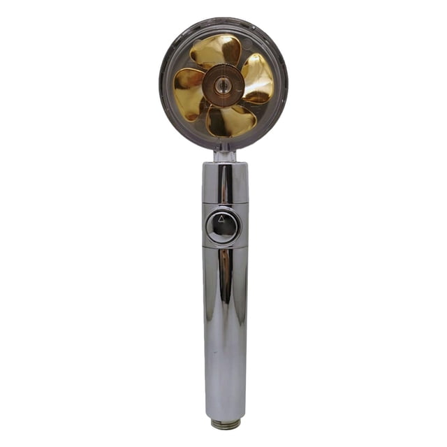 Boquilla de Cabezal de rociado de 360 degree Ahorro de Cabezal lluvia Adaptador de 4 pulgadas Hogar para dorado Sunnimix Cabezales de ducha