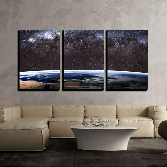 wall26 - Earth from Outer Space - Canvas Art Wall Art - 246 Panels