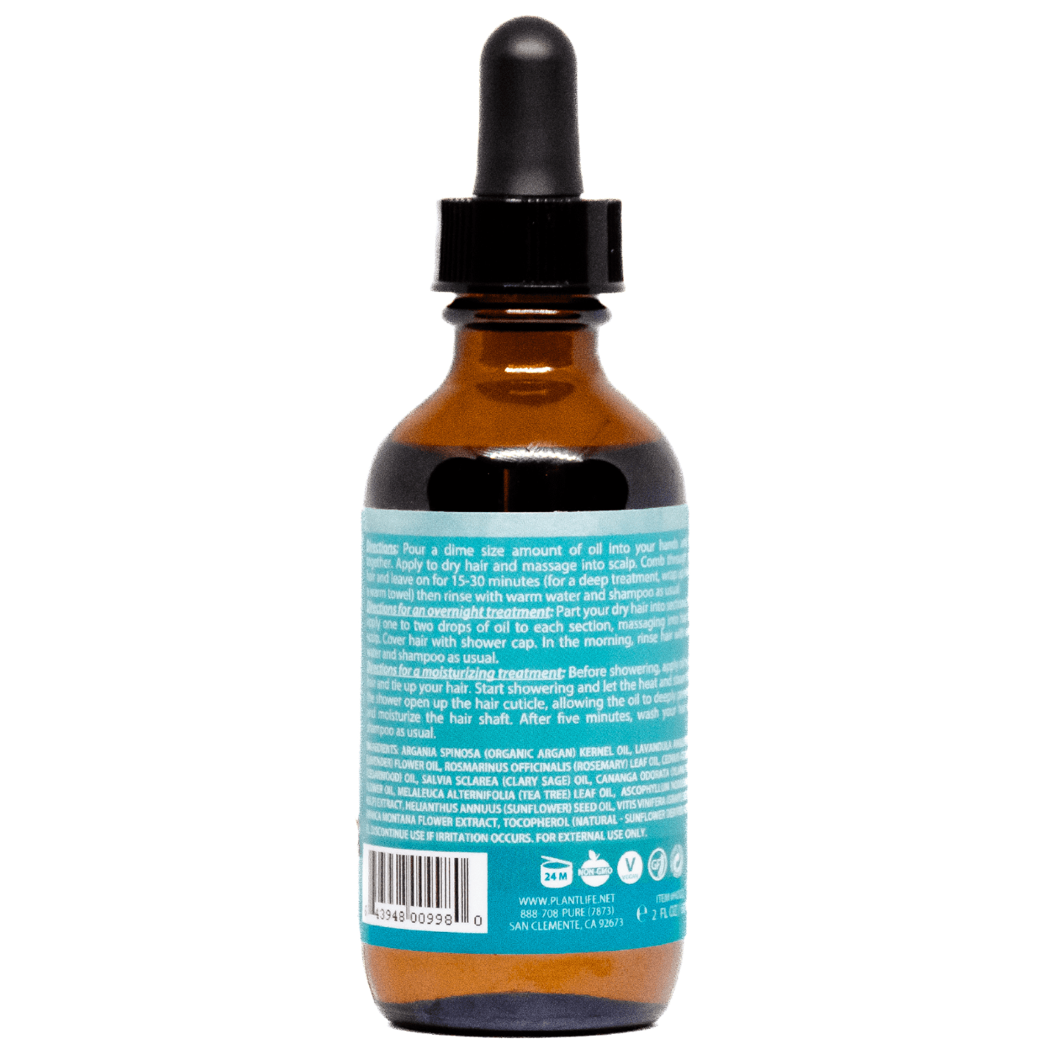 Plantlife Growth Hair Oil - Scalp & Hair Strengthening Oil for All Hair Types - Crafted to Nourish Your Hair From Root to the Tip Ounce