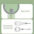 thumbnail image 2 of Fridja Hand Mixer Electric 3 Speed Hand Mixer Wireless Kitchen Handheld Mixer Includes 2 Mixing Rods, Eggs Separator for Cream, Cake, Cookies, Green, 2 of 8