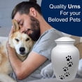 thumbnail image 4 of Trupoint Memorials Large Pet Cremation Urn for Large Animals - for Dogs and Cats up to 122 Pounds, 4 of 6