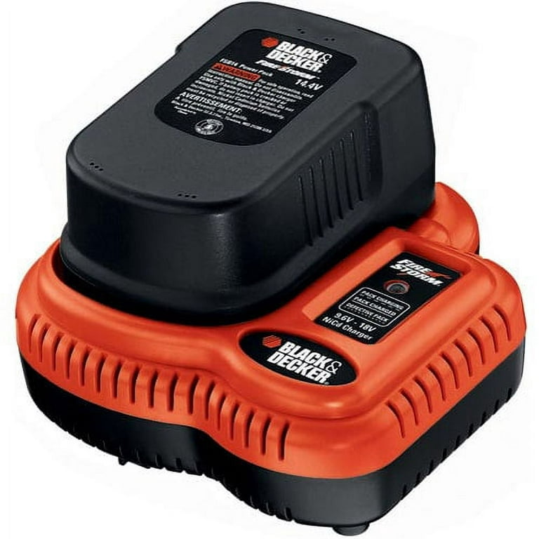 BLACK+DECKER FireStorm Nickel Cadmium (Nicd) Power Tool Battery Charger ( Charger Included) in the Power Tool Batteries & Chargers department at