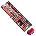 thumbnail image 2 of Teclado y ratón Juego de ratón inalámbrico para ordenador portátil, ratón silencioso para juegos, teclado para oficina en casa, rosa rojo Inevent EL001643-01B, 2 of 7