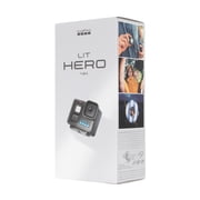 GoPro LIT Hero - Lightweight, Compact, Waterproof Action Camera with Built-in Light, 4K60 Ultra HD Video, 12MP Photo, Touch Screen, HyperSmooth Stabilization