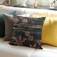 thumbnail image 3 of SHANXI Throw Pillow Covers Home Decor tripe Flower Pillow Cases Decorative 12x12in, 3 of 5