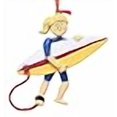 thumbnail image 2 of Ornament Central Ornement Surfeur - Femme - Blond, 2 of 3