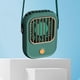 thumbnail image 3 of Ventilador de cuello colgante, con cordón Recargable por USB Refresca y el cuello Verde Gloria Mini ventilador para colgar en el cuello, 3 of 9