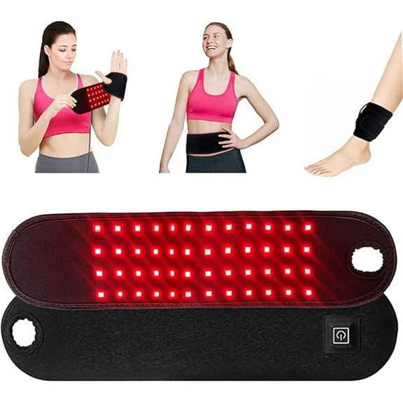 LED Infrared Phototherapy Heating Belt,LED Flexible Wearable Wrap,with Timer