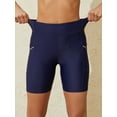 thumbnail image 4 of Sociala Women's Board Shorts High Waist Stretchy Swimsuit Bottom Swim Trunk with Pockrts, 4 of 7