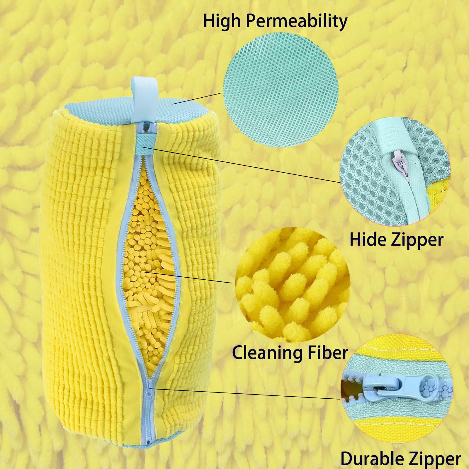 2025 Reusable Shoe Washing Bag for Washer/Dryer - Fits All Shoe Types, Laundry Protection Pouch.