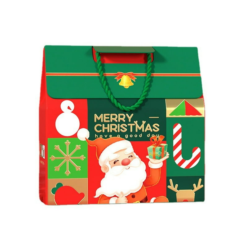 Christmas Packaging Boxes Cute Santa Claus Candy