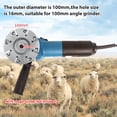 thumbnail image 4 of Shoe trimmer,Plate Wood Cattles Cow Livestock Wheel Knife Tool Livestock 8 Cow Disc Metal Nipper Disc Plate With Disc Alloy Wood Disc, 4 of 6