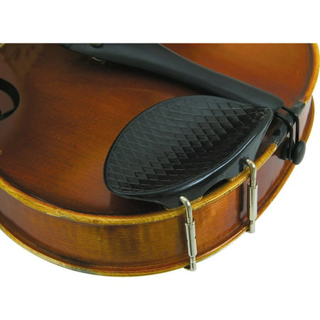 Glaesel 4/4 Violin Ribbed Plastic Chin Rest (Best Violin Chin Rest)