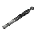 thumbnail image 5 of Uxcell M8 x 1.25 TiAlN Coated M35 Cobalt High Speed Steel Combination Drill Tap Bit 2 Pack, 5 of 6