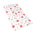 thumbnail image 2 of Disketp Red Coral And Scallop Seashell Print Bathroom Towels,Cotton Towel,Soft Towels For Kitchen And Bath, 2 of 9