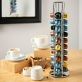 thumbnail image 5 of Mixpresso Capsule Spinning Carousel Holder I 360 Degree Rotatable Coffee Capsules Holder Rack I Solid Base | Holds 40 Coffee Pods Easy Access, Espresso Pod Holder For Home & Office, 5 of 8