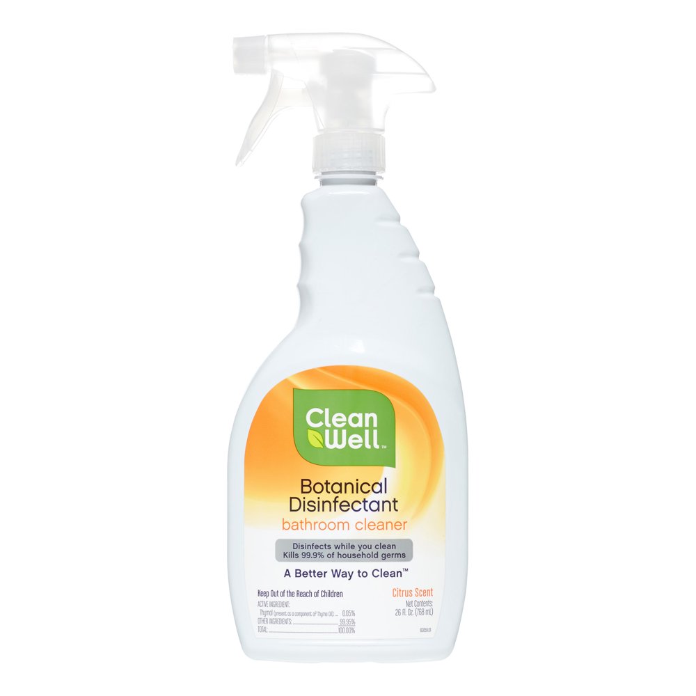 Cleanwell Bathroom Disinfectant Cleaner, 26 Fl Oz