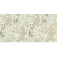 thumbnail image 3 of Moss Minimalist Leaves Tropical Wallpaper, Double Roll, 57 sqft, 3 of 4