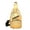 Gold, variant on Shiny Crossbody Bags for Women and Men, Multipurpose Sling Bag Backpack Hiking Daypack Cross Body Chest Bag