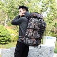 thumbnail image 2 of 100L Camping Backpack Heightening Expansion Unisex Portable Water Resistant Climbing Bag for Outdoor, 2 of 7