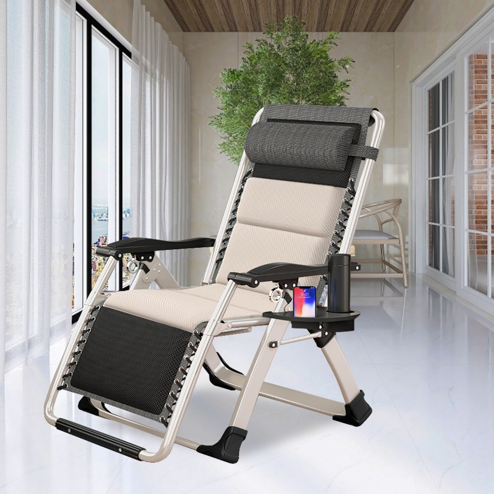 Lilypelle Zero Gravity Chair for Patio Lawn Beach Pool Outdoor