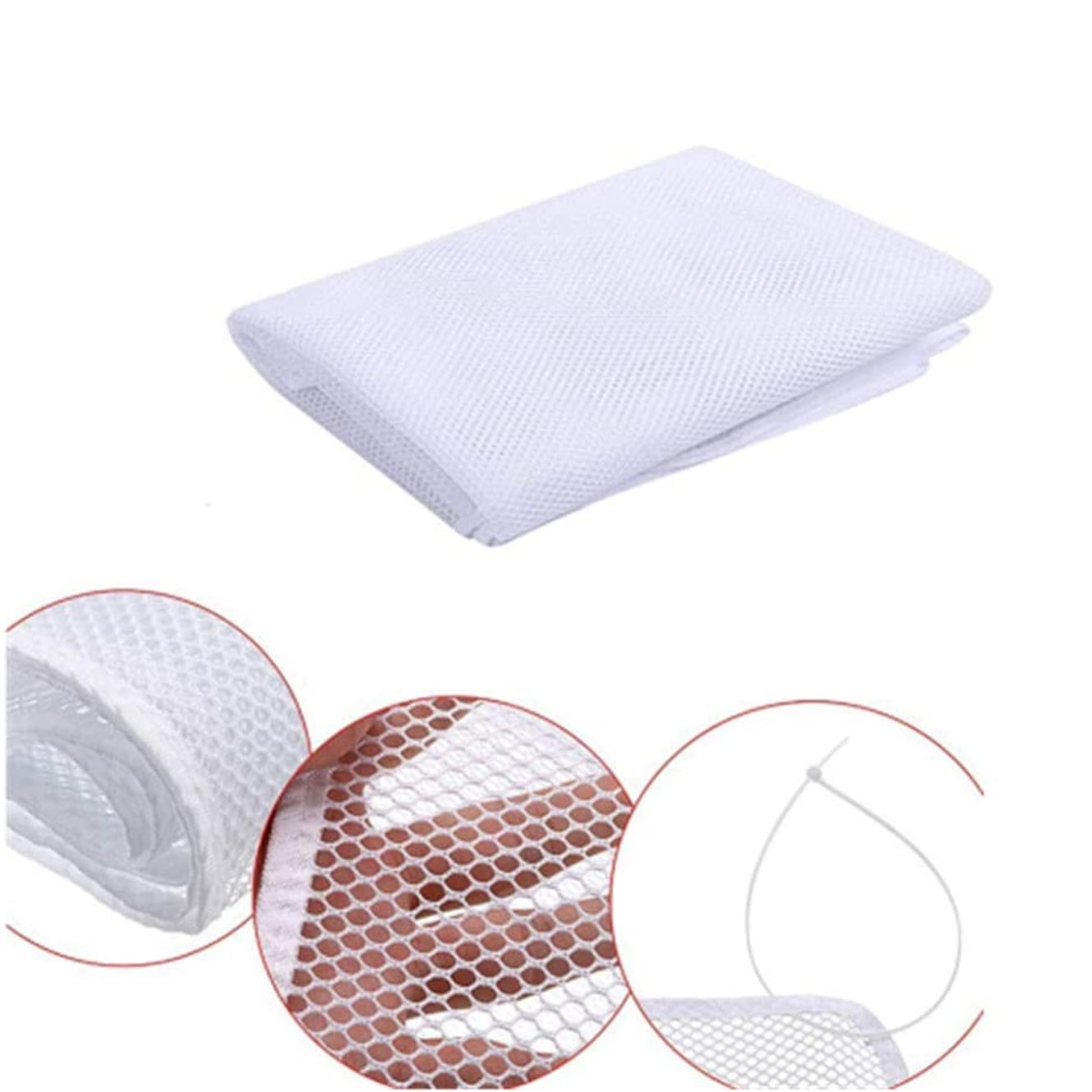 Banister Guard 5ft x 2.5ft (L x H), Child Safety Stairs Rail Net, Baby Proofing Balcony Patios Railing Stairs Guard Mesh