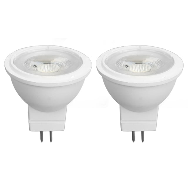 2 bombillas MR11 de alto brillo, 3 W, 110 V, disipación de calor más rápida, bombillas GU4 para iluminación de paisajes, dormitorios y cocinas