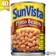 Sun-Vista: Frijoles Pintos Pinto Beans, 40 oz