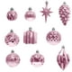 thumbnail image 2 of Xihbxyly 12 Adornos Navideños para Árbol de Navidad, Bolas de Plástico Brillantes, Reutilizables, para Colgar En El Árbol, Ideales para Oficinas, Hoteles y Mansiones. Juego de 12., 2 of 4