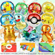 thumbnail image 4 of Kit 11 Globos Para Pikachu Pokemon Decoraciones De Fiesta Xtellar multicolor, 4 of 4