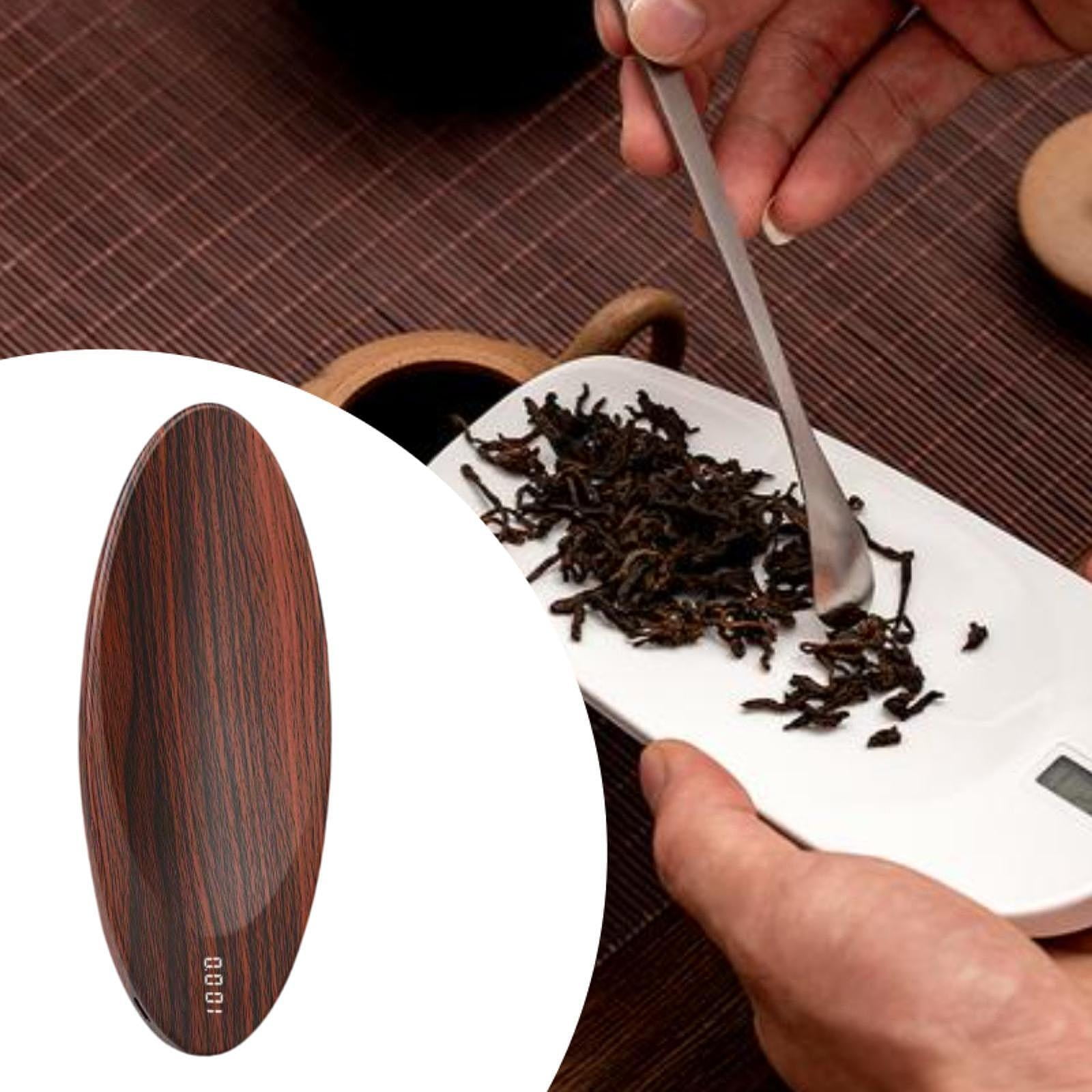 Fiocias Pocket Mini Scale Coffee Scale Multifunction Weighing Tool High Accuracy Digital Brown